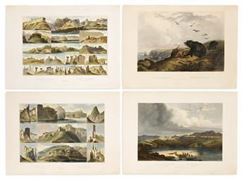 (NORTH AMERICAN ETHNOGRAPHY AND WESTERN TRAVEL.) Karl Bodmer; and Prince Maximilian zu Wied-Neuwied.